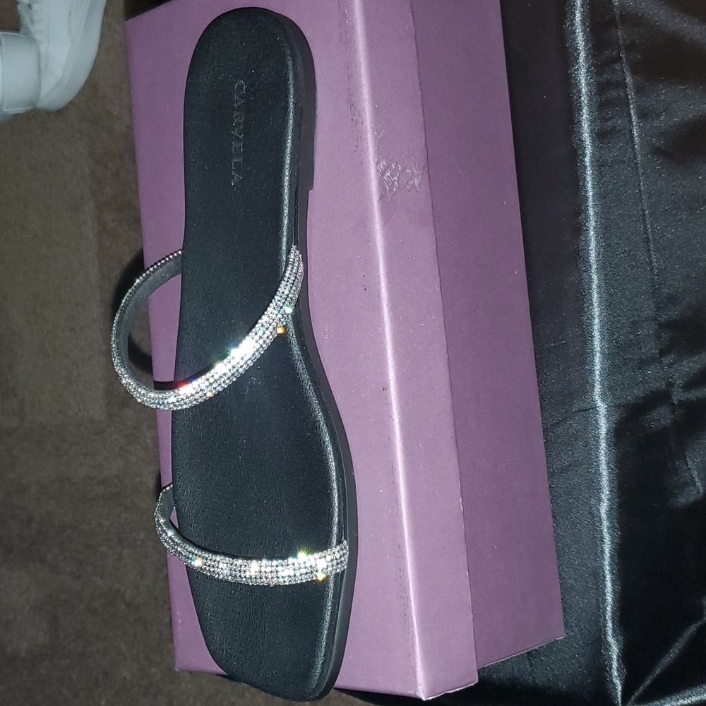Carvela Rhinestone Flat